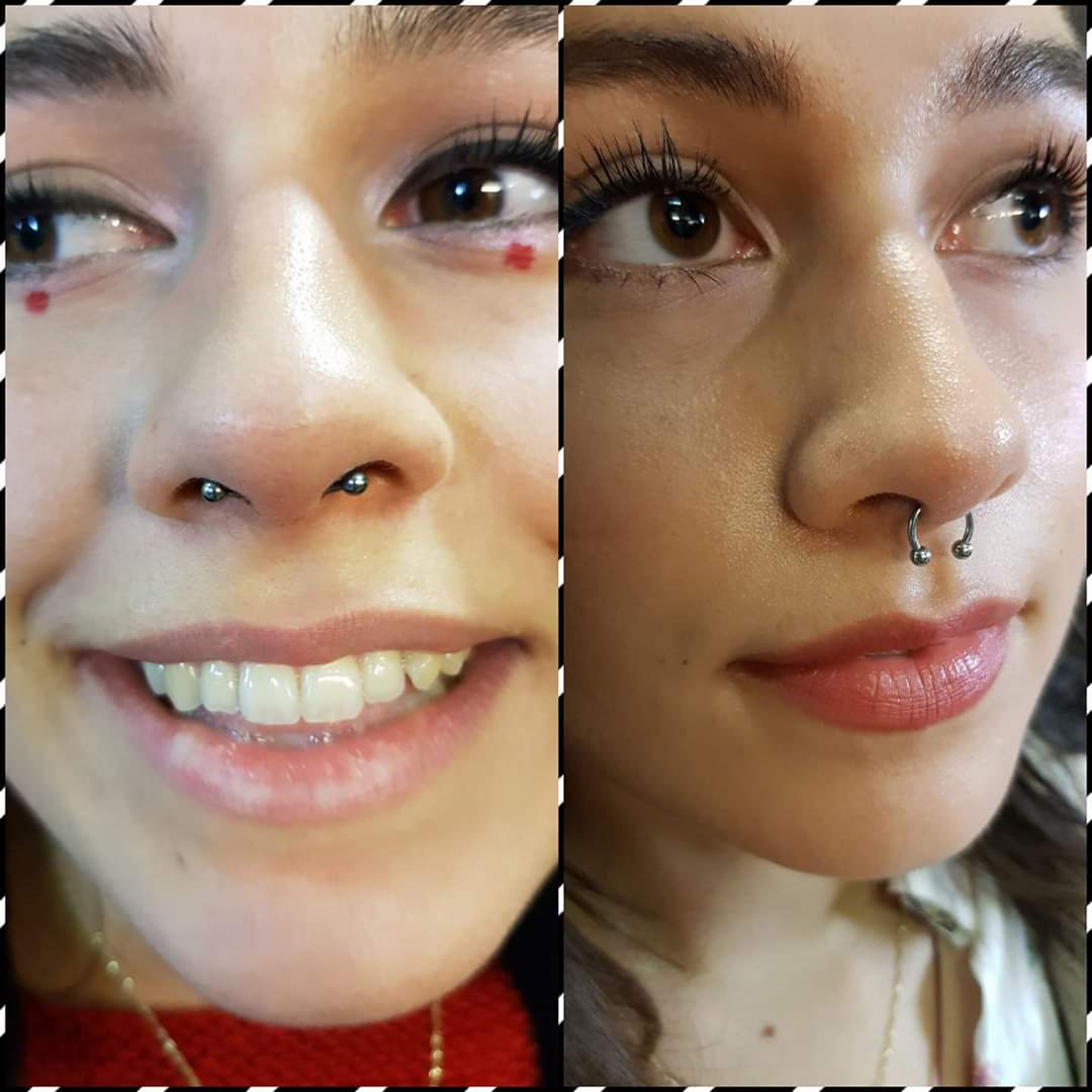 septum piercing