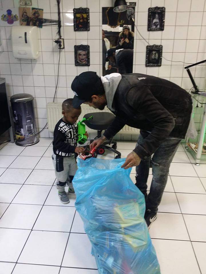 speelgoed uitdelen libertad para siempre