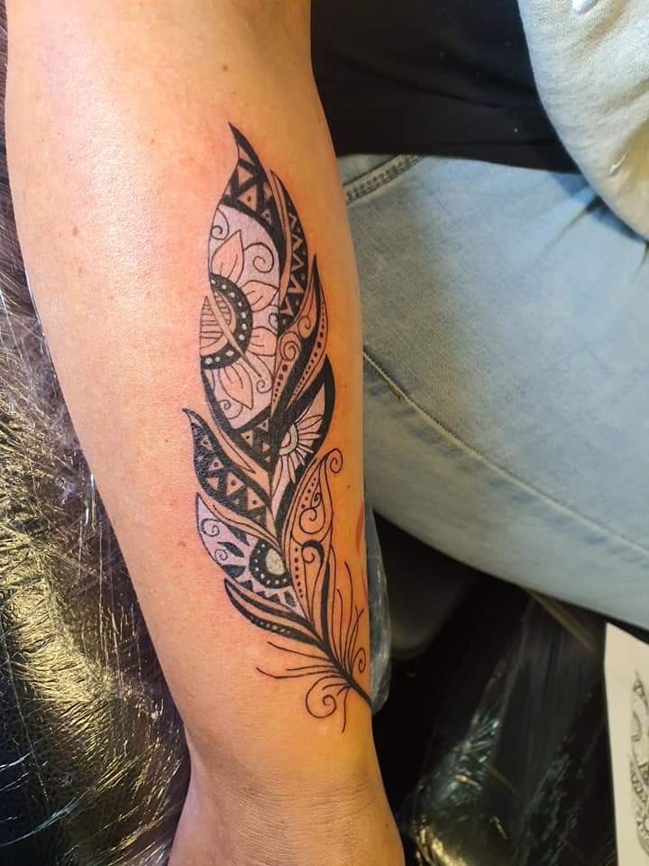 veer tattoo black maori colour