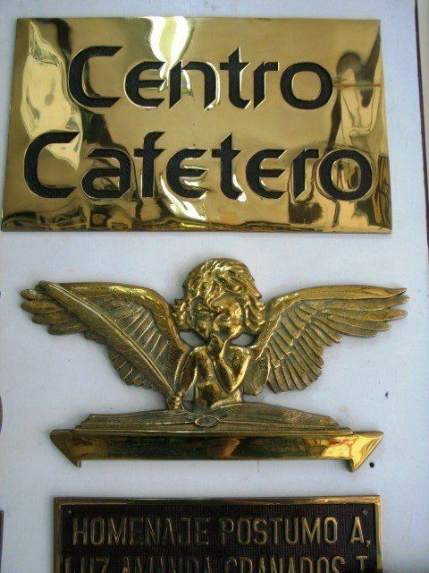 Relieves Rop - Avisos en aluminio y bronce