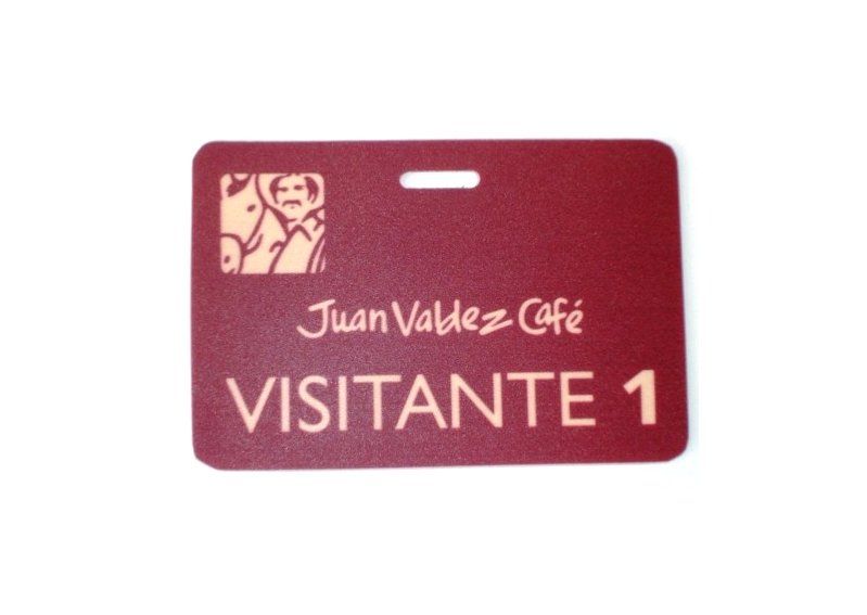 Relieves Rop - Escarapelas y fichas para visitantes