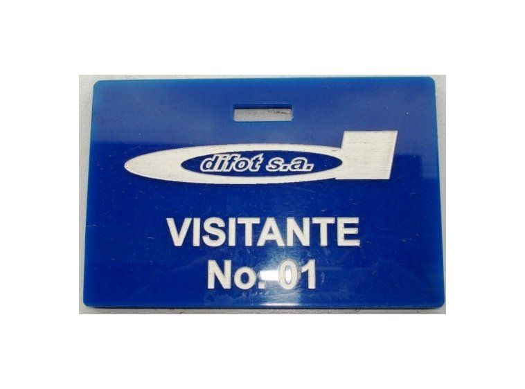 Relieves Rop - Escarapelas y fichas para visitantes