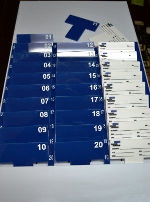 Relieves Rop - Escarapelas y fichas para visitantes