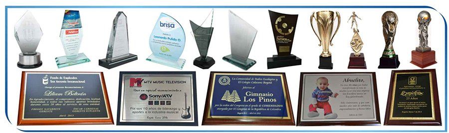 Relieves Rop - Placas Conmemorativas, Trofeos y Fotograbado