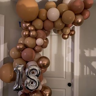 18 Birthday Twin Balloon — Enola, PA — Luna Creations LLC