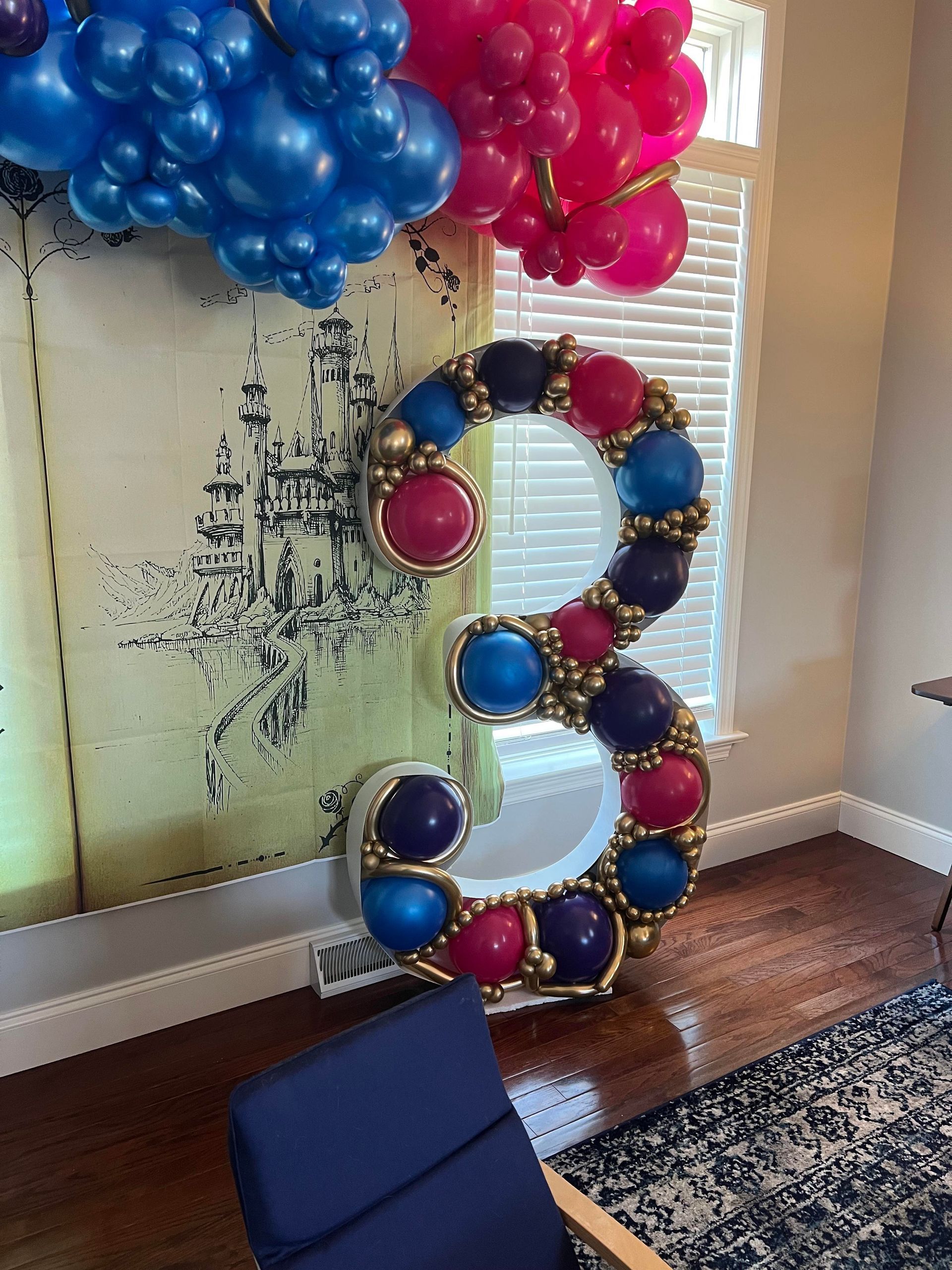 Number Three Mosaic — Enola, PA — Luna Creations LLC