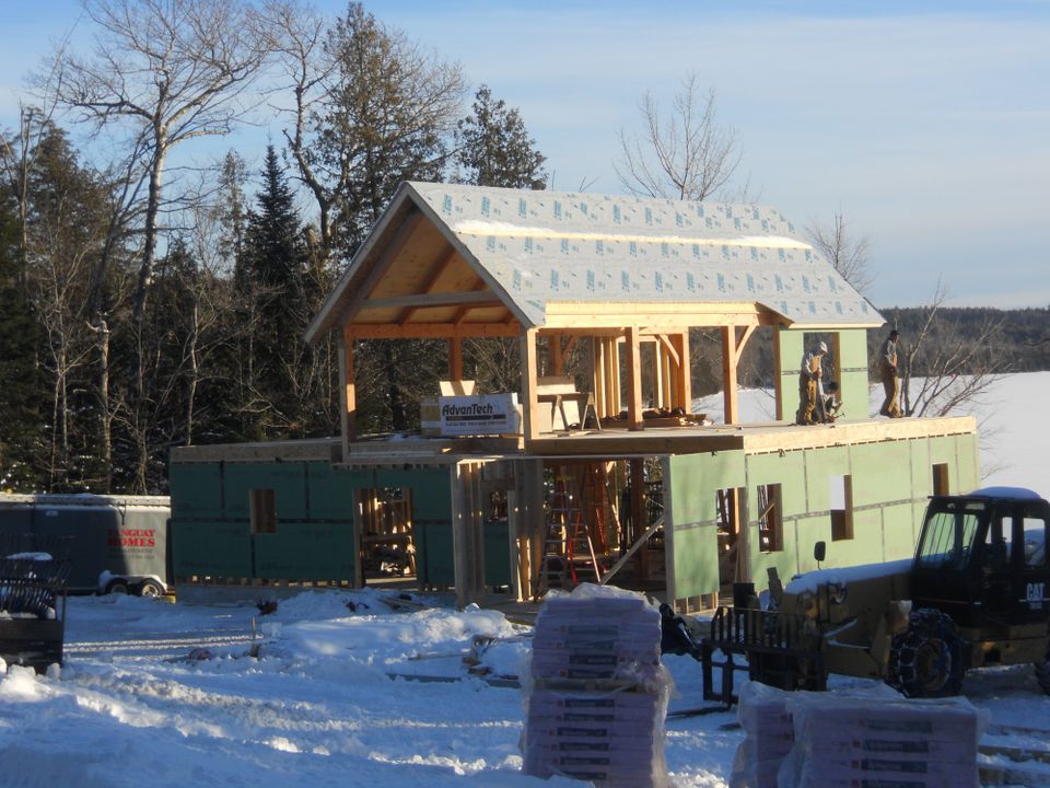Home construction in VT