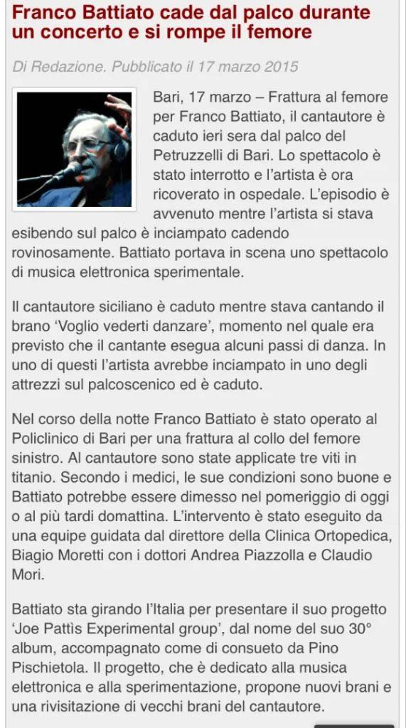 casi di successo chirurgo ortopedico