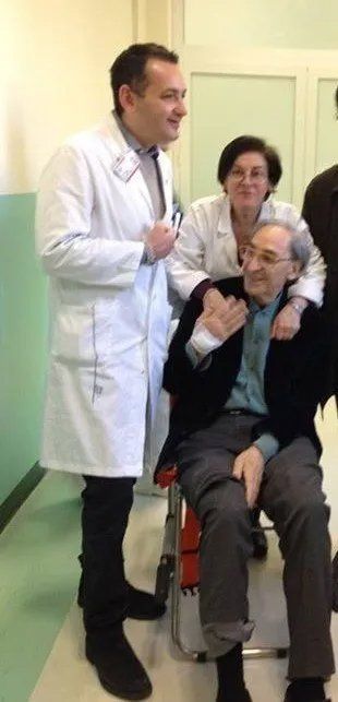 Dottor Piazzolla con Franco Battiato