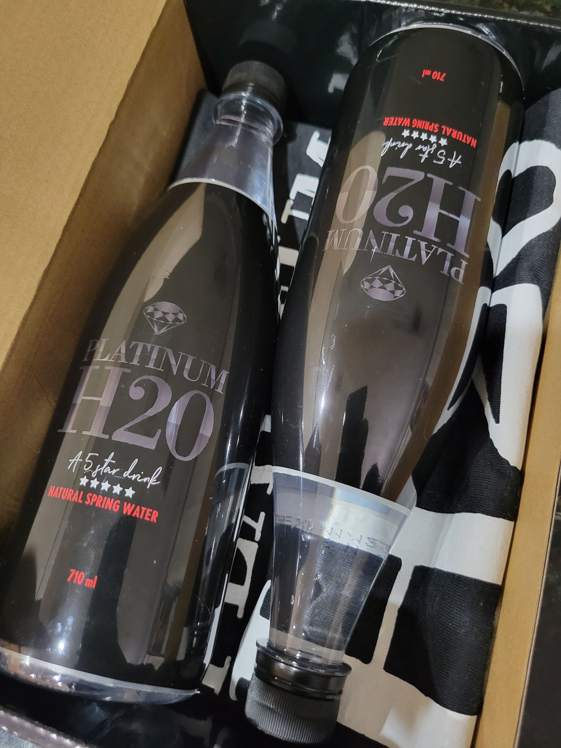 2 Bottles w/ shirt