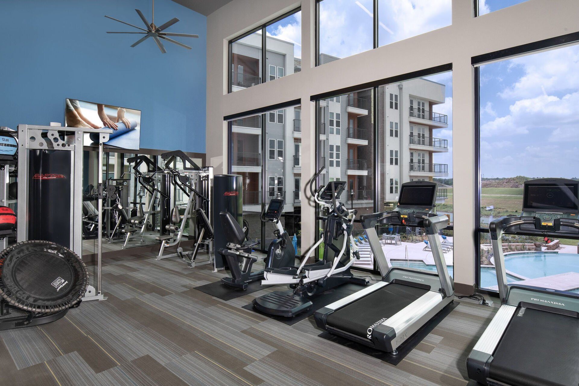 2-Story Fitness Center | Shelby at Northside