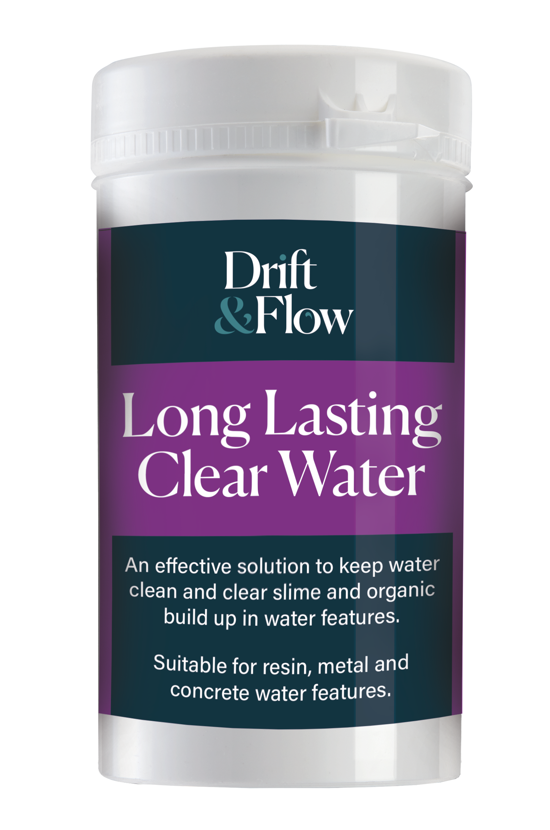 A white container of 