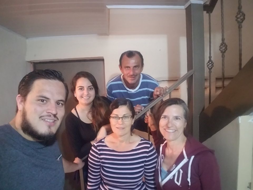 My Host Family - Jairo, Alexandra, and Jairo Jr.