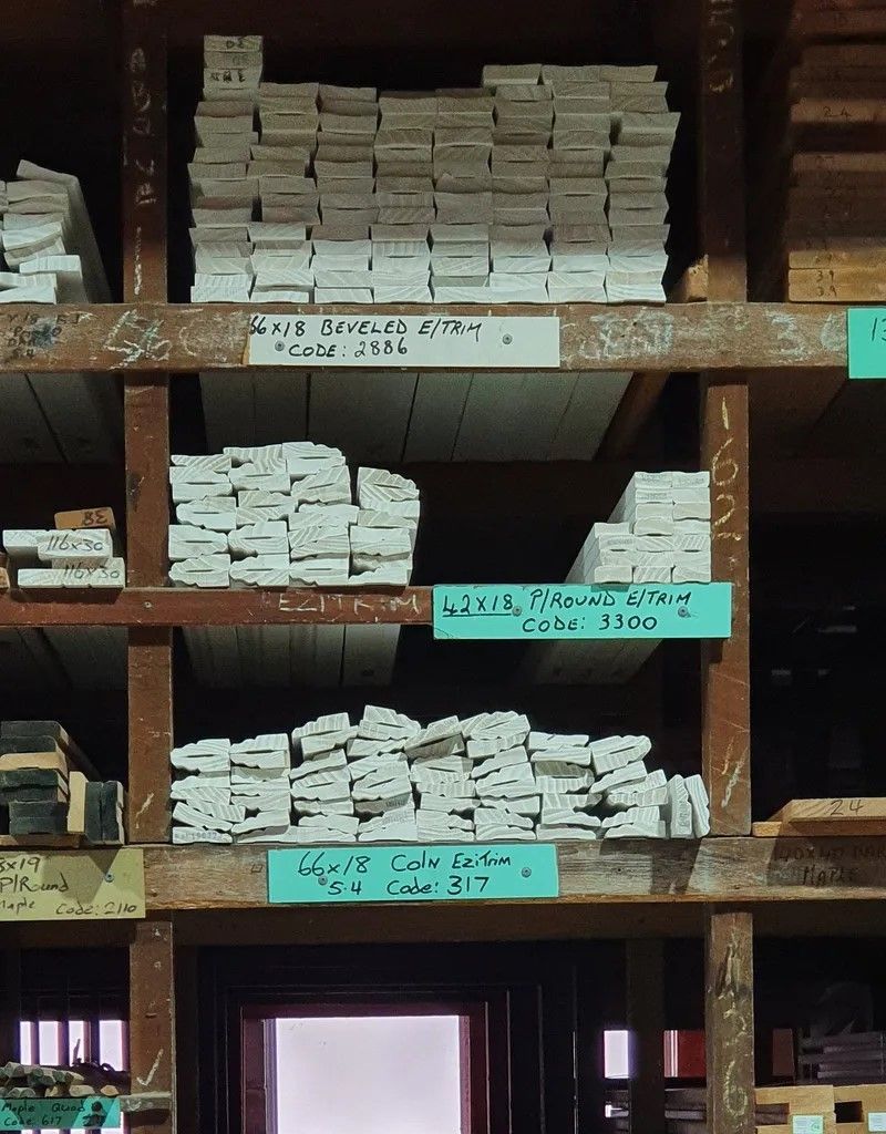 A Shelf With A Sign On It — Johnson's Timber Agencies In Ulladulla, NSW