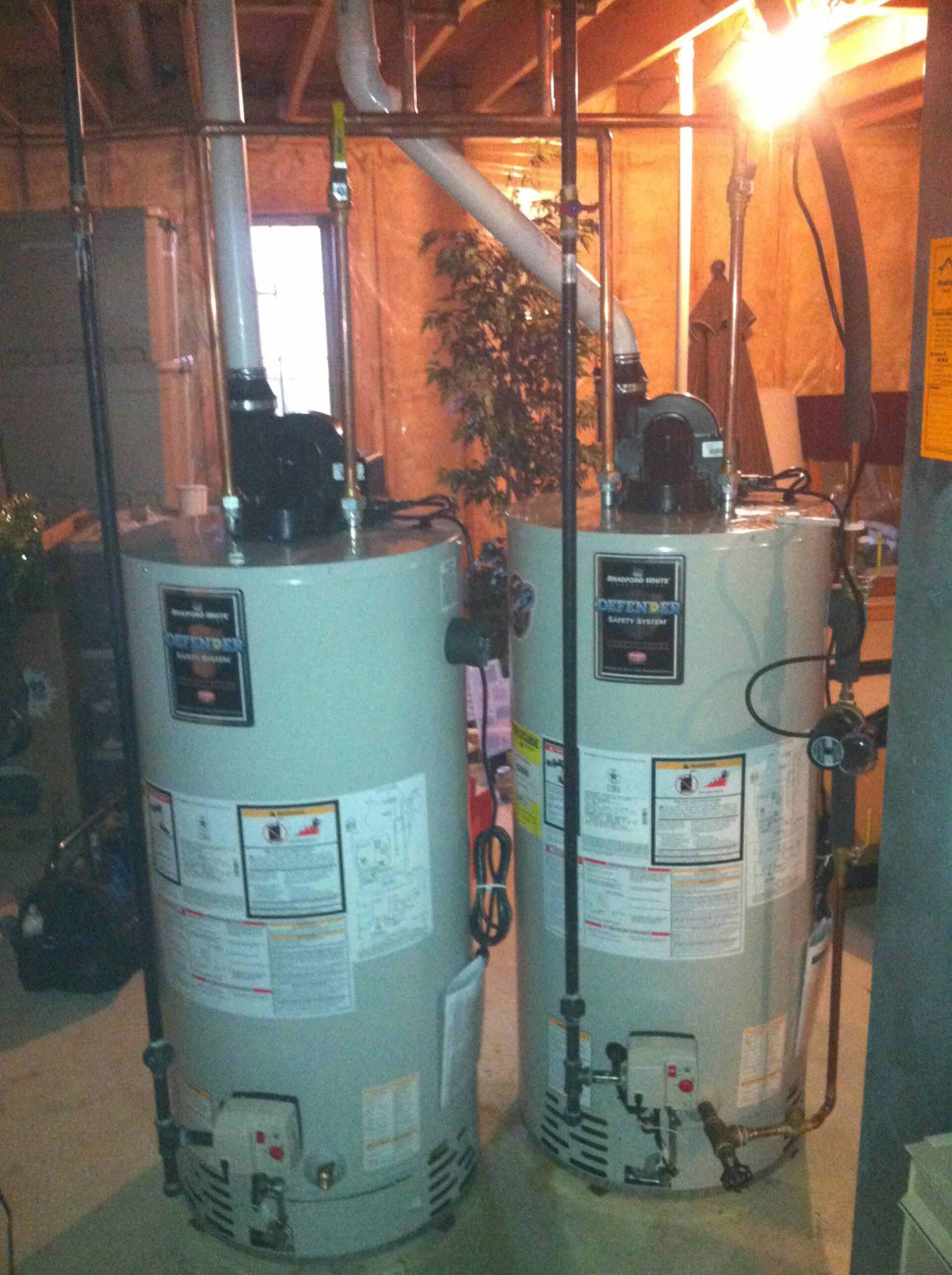 New Installed Water Heaters — Jefferson, WI — Precision Plumbing Services