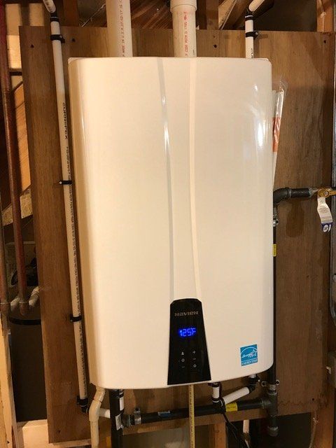 Water Heater Placed in Basement — Jefferson, WI — Precision Plumbing Services