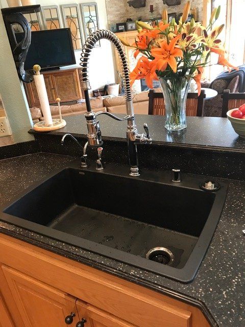 Installed Faucet — Jefferson, WI — Precision Plumbing Services