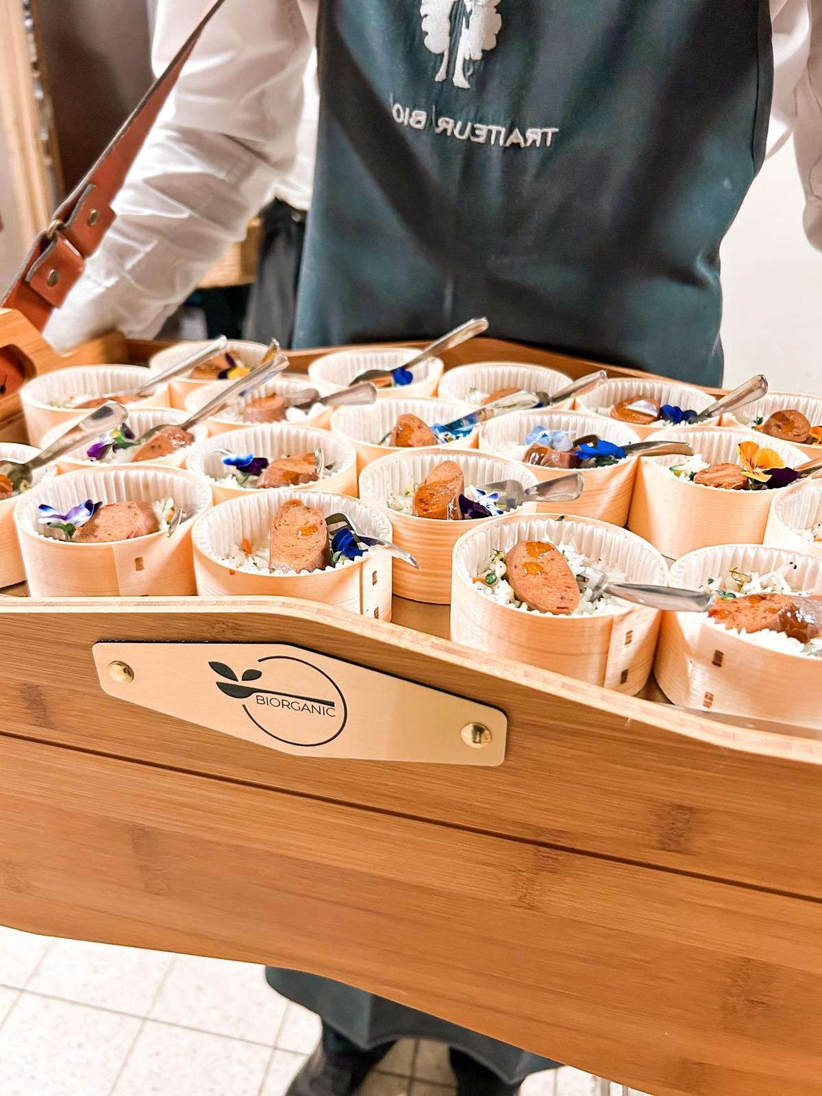 Cocktail dinatoire et walking dinner éco-responsable