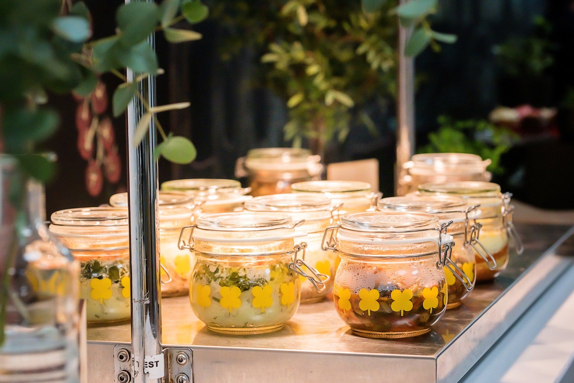 BIORGANISCHE gastronomische evenementencateraar voor Walking dinner