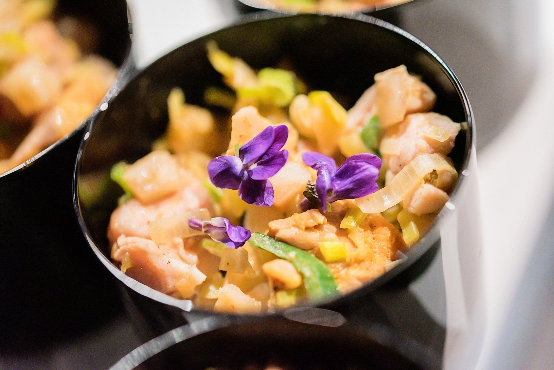 biorganic - traiteur pour flying dinner  en belgique - traiteur gastronomique - cocktail dinatoire 