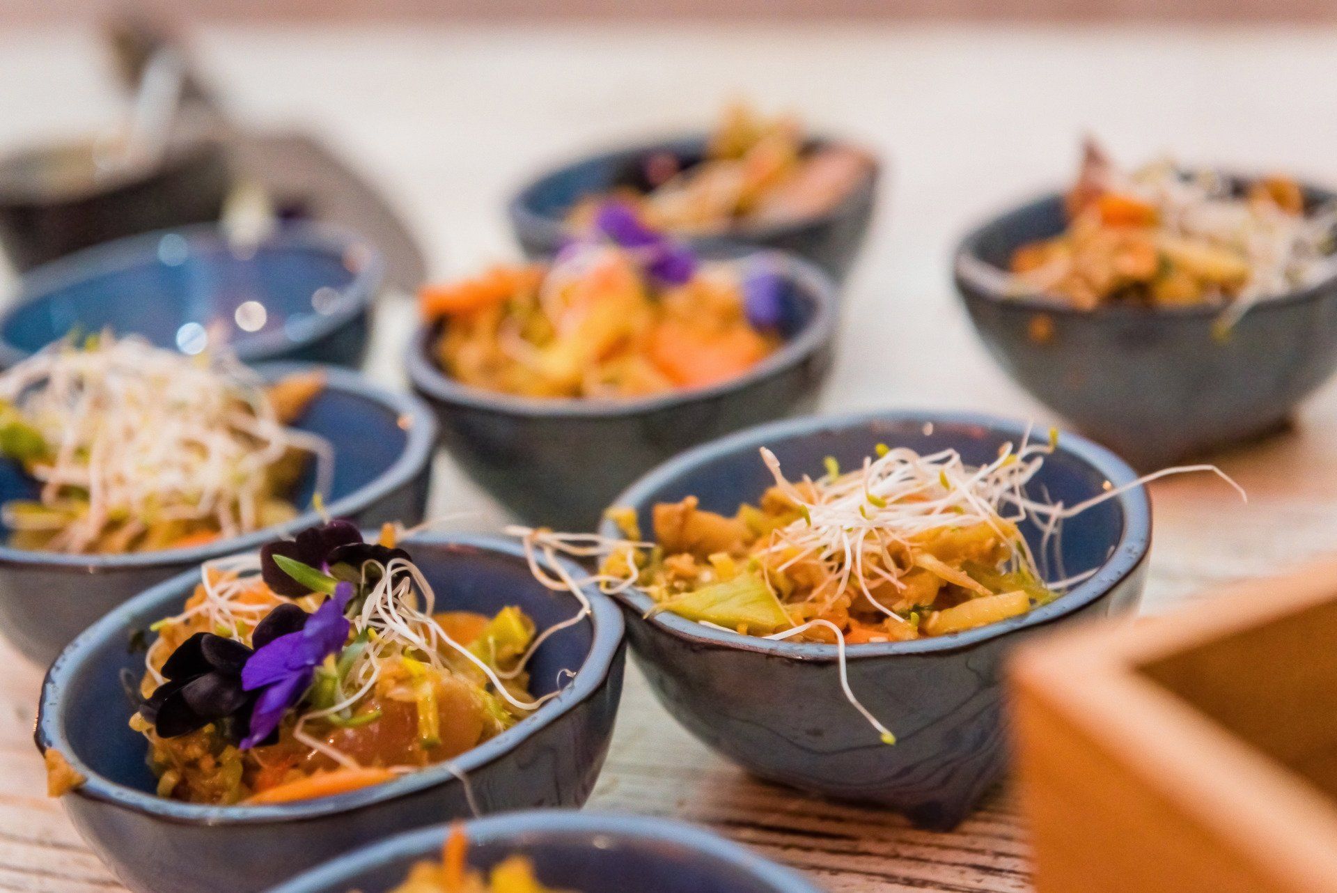 Caterer for Event - Walking Dinner in Brussels - Biorganic