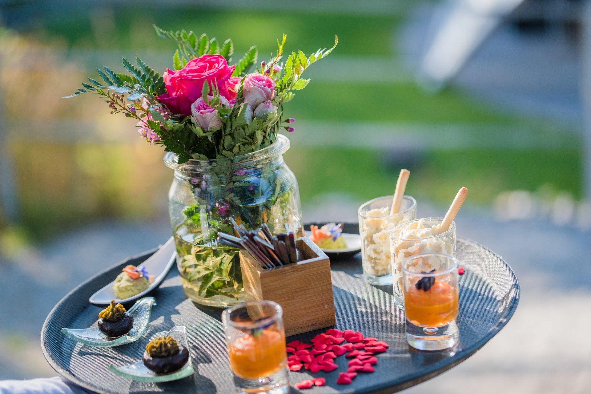 mariage - traiteur bio et haut de gamme en région wallonne et à bruxelles 