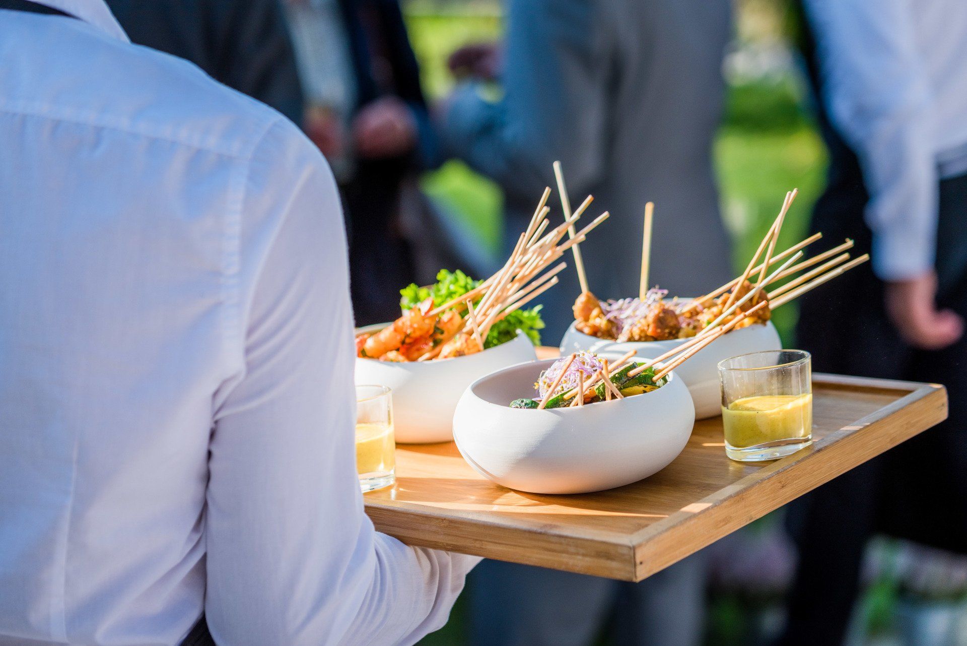 biorganic - traiteur pour flying dinner  en belgique - traiteur gastronomique - cocktail dinatoire 