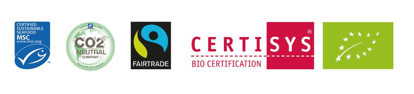 Quelques logos de certification éco responsable disponibles