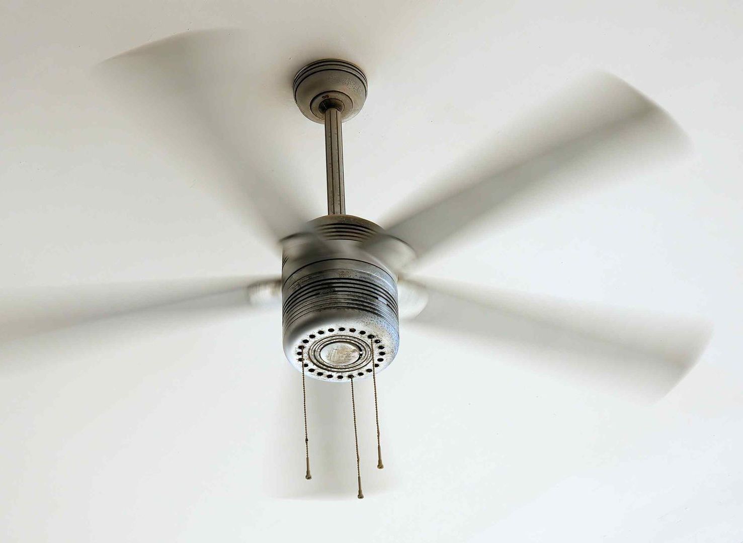 Affordable Modern Ceiling Fan Mounted And Installed