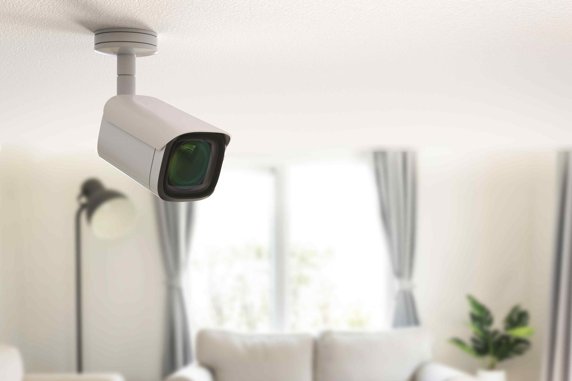 Security Camera Inside Affordable Smart Home