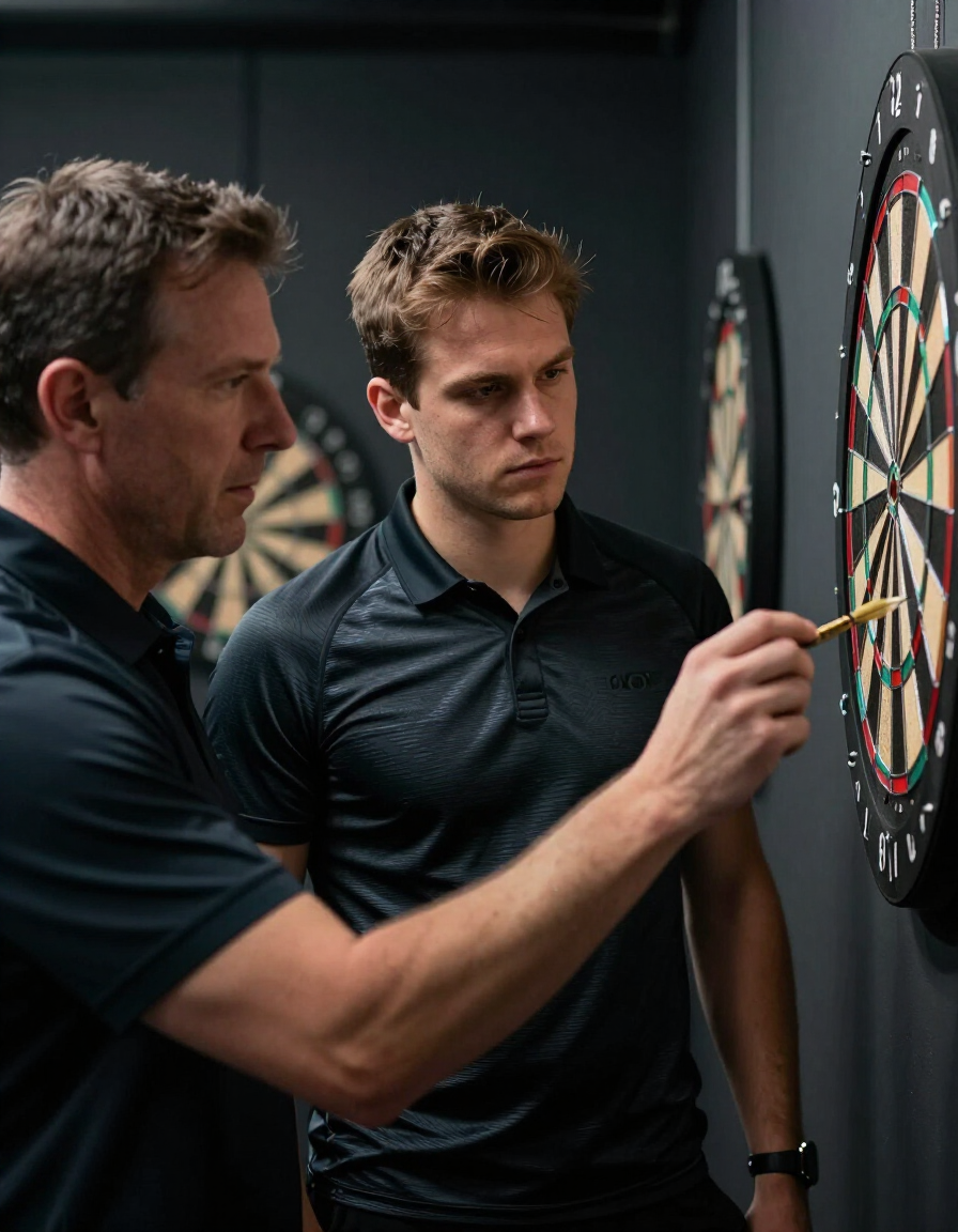 Coach and player during a 1-to-1 coaching session