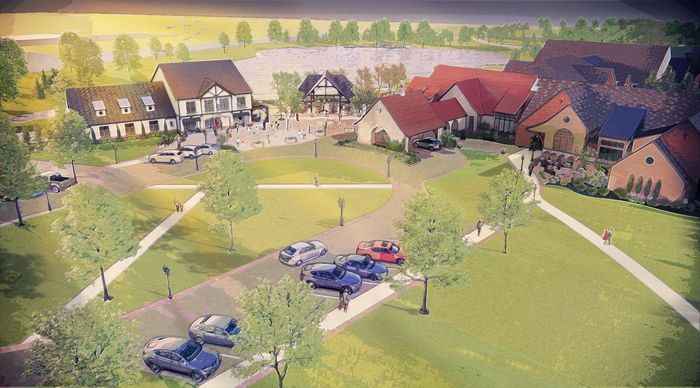 Christ The King Street Level Mockup
