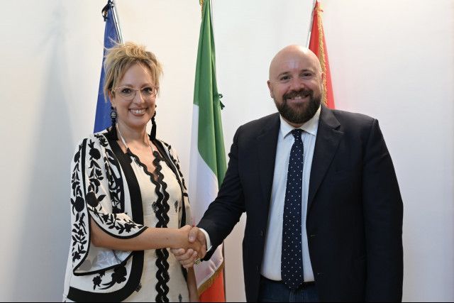 Rosa Pestilli con Pasqualino De Cristofaro