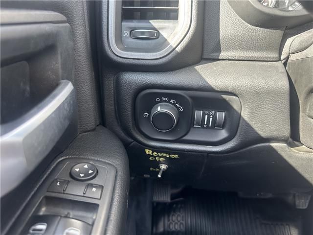 A close up of the interior of a dodge ram truck.