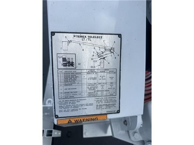 A white box with a warning label on it.