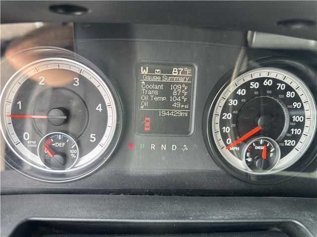 A close up of the dashboard of a dodge ram