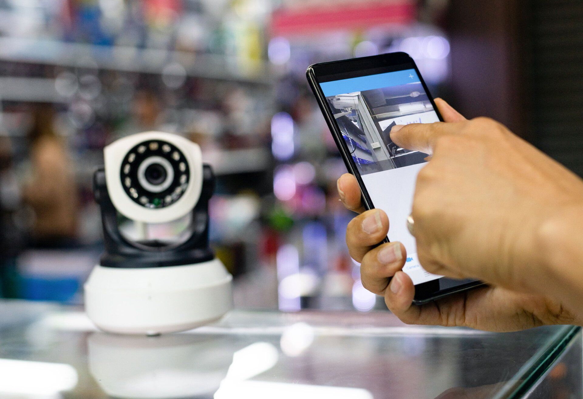 CCTV Security Camera Real-Time Connect With Mobile — Geelong, VIC — John Scarlett Security Pty Ltd