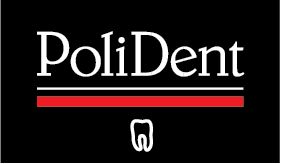 Un logo nero con la scritta bianca 