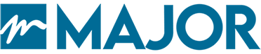 Il logo del marchio Major, caratterizzato da una 