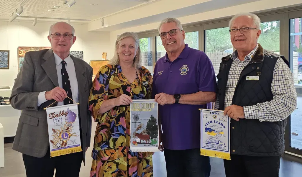 Lions Club Chinchilla members