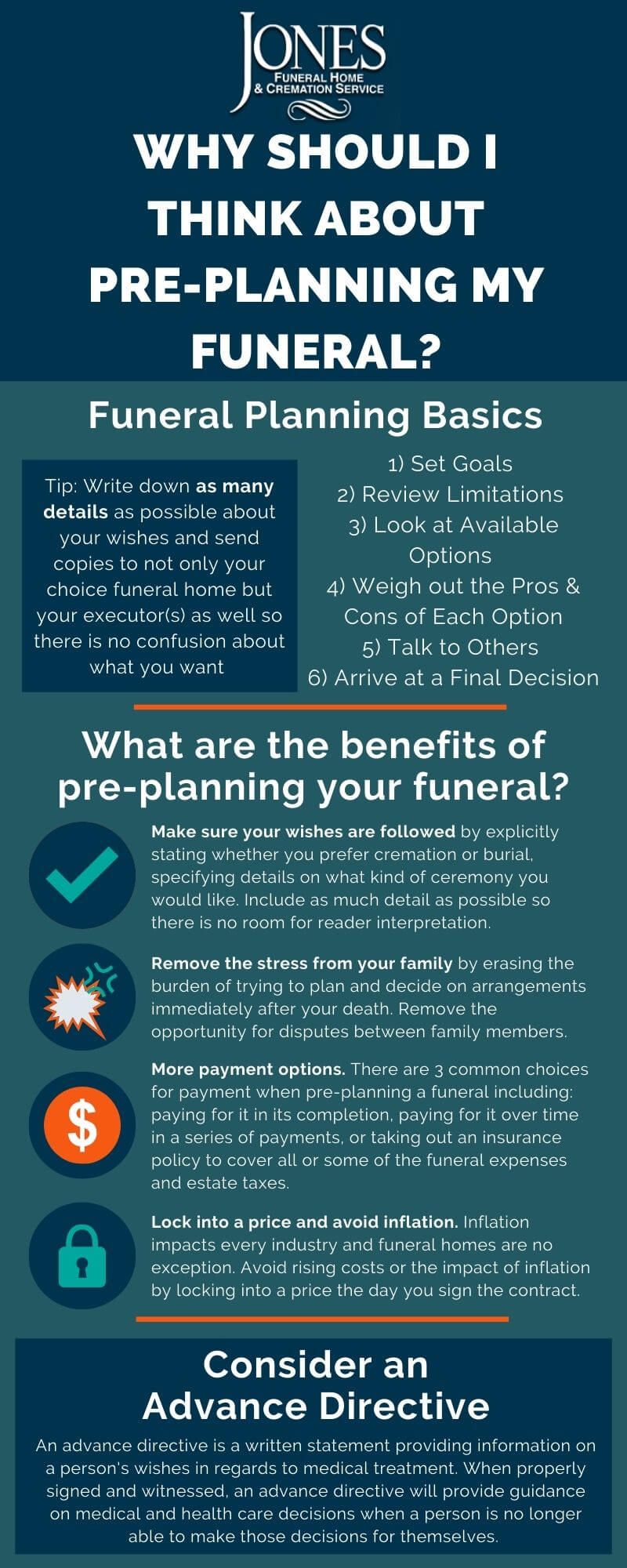 PreArrangement Process Jones Funeral Home & Cremation
