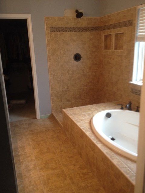 Small Bathroom — Concord, NC — Gray’s Flooring and Custom Showers