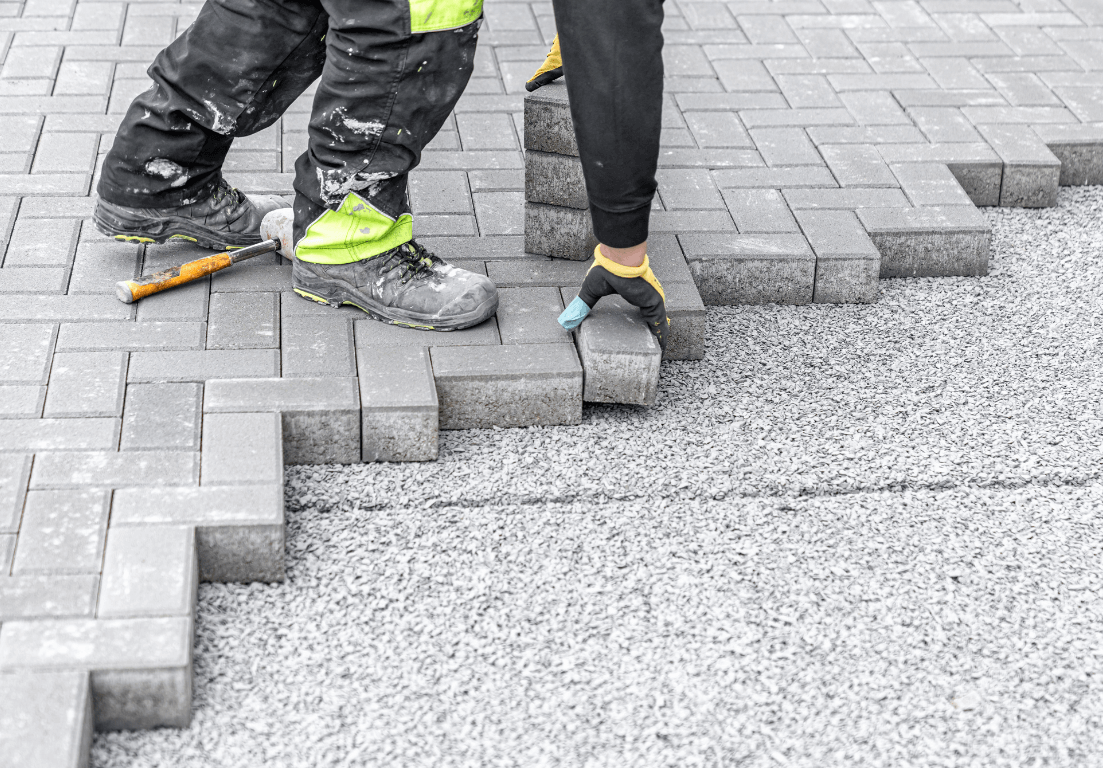 Grey Paver Pool Deck in Orlando Fl