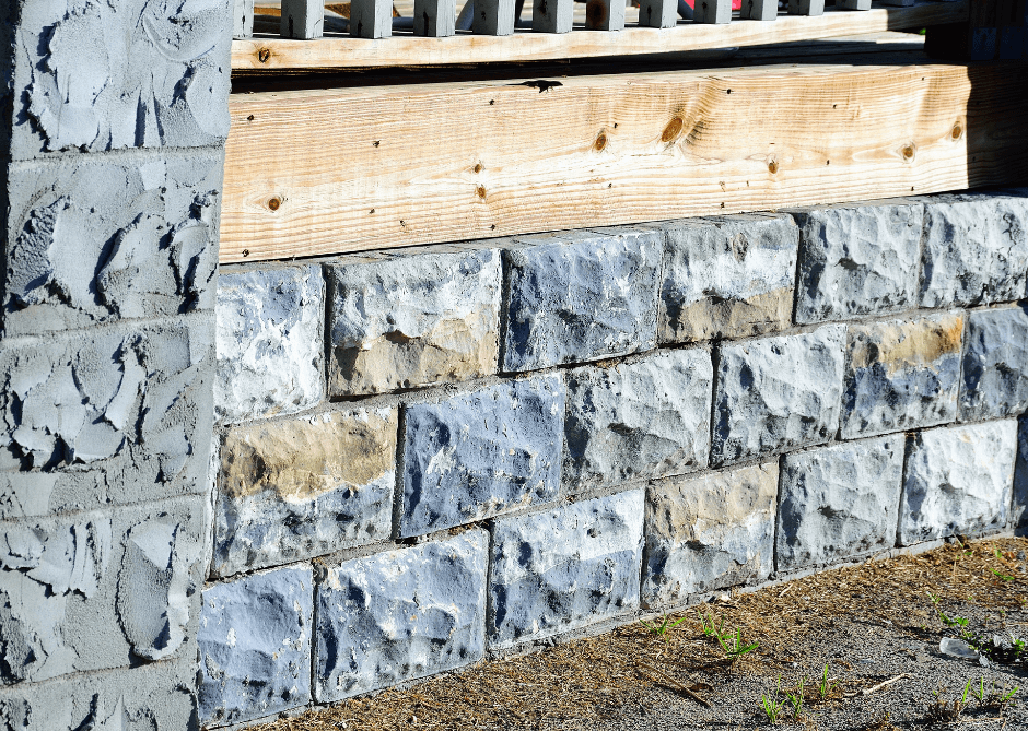 Block Custom Patio Wall