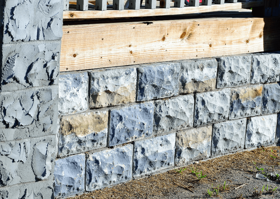 Block Custom Patio Wall 