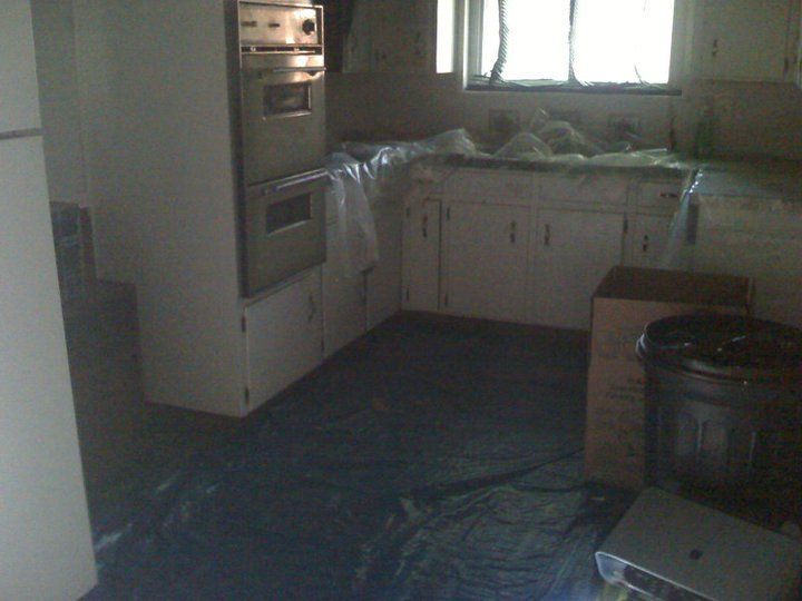 Kitchen Remodel Fir Burnout