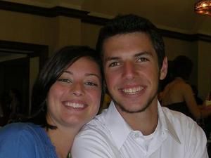 Our Son Cory & his lovely wife Ginny.  Cory works with me learning the business as my #1 Hand