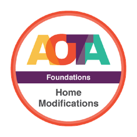 a logo for the foundations home modifications