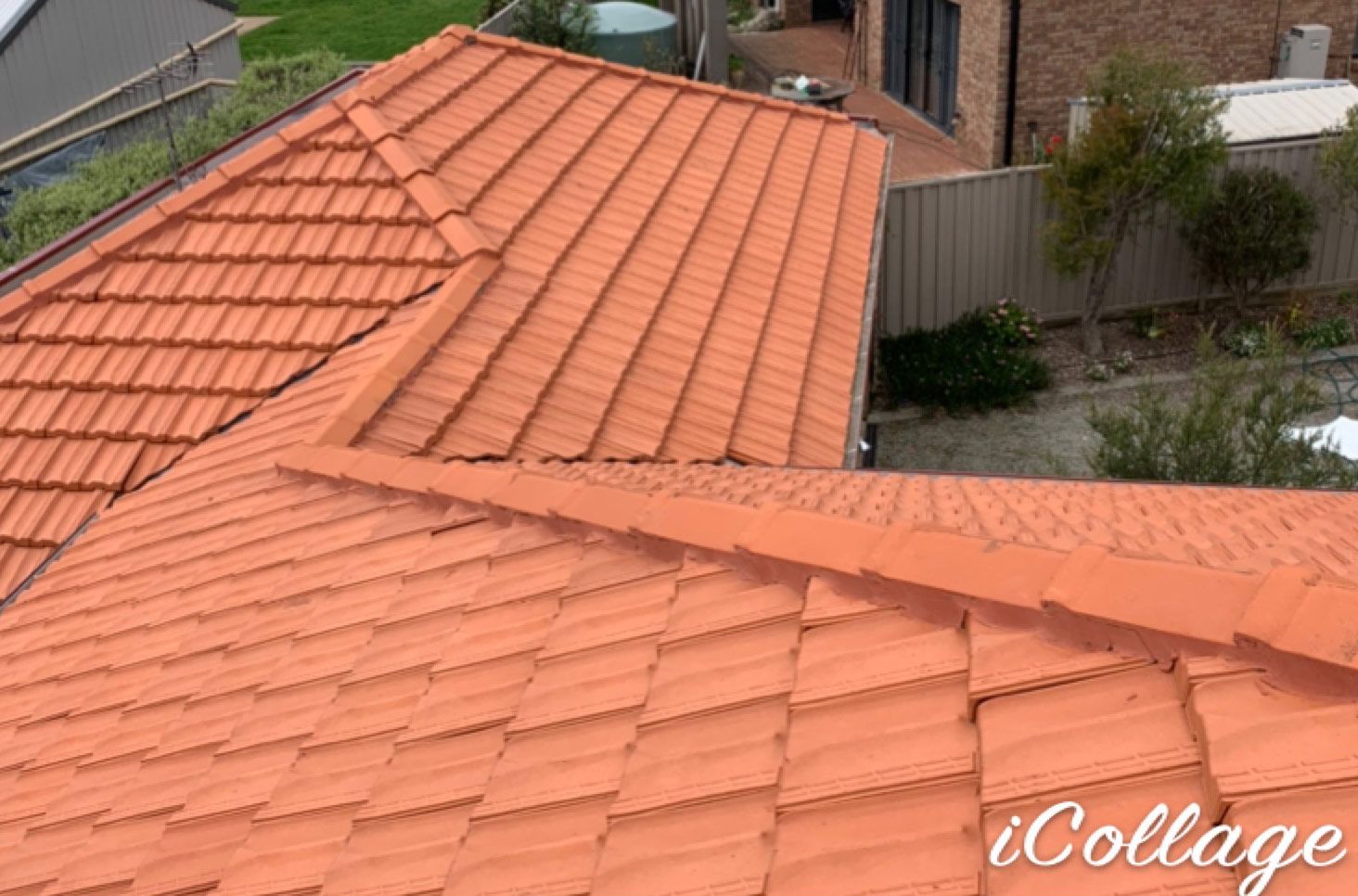 Orange roof after cleaning | Gisborne, VIC | H&M Roofing