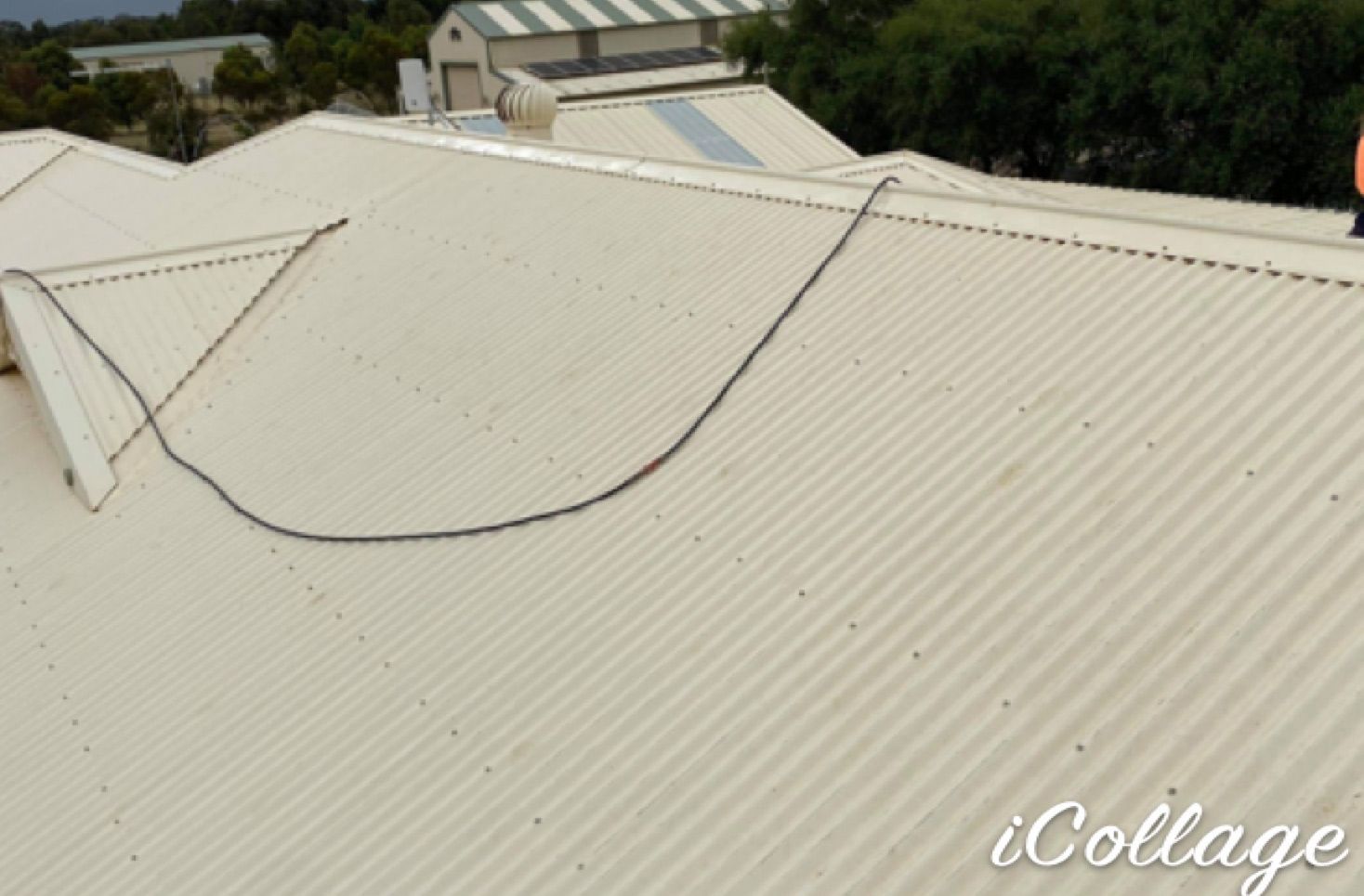 Yellowish roof after cleaning | Gisborne, VIC | H&M Roofing